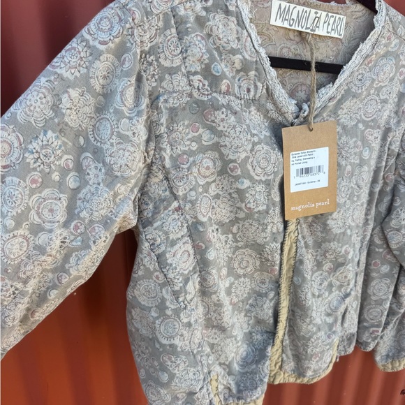 Magnolia Pearl Blockprint Sirsi Jacket Gumdrop NWT - Picture 7 of 16